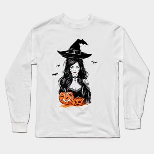 Halloween Witches Long Sleeve T-Shirt